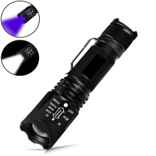 UV Tactical Flashlight Light Cats Pets Stain Detect